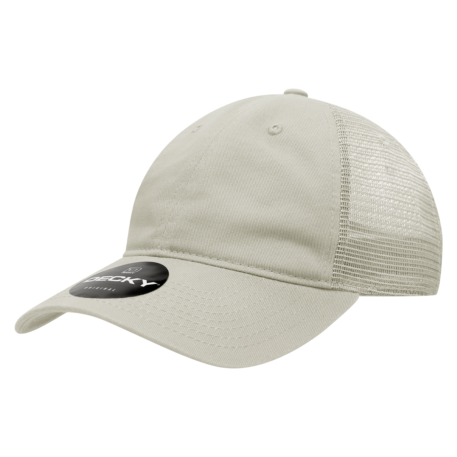 Decky 120 Relaxed Trucker Hats Low Profile 6 Panel Curved Bill Baseball Caps Wholesale