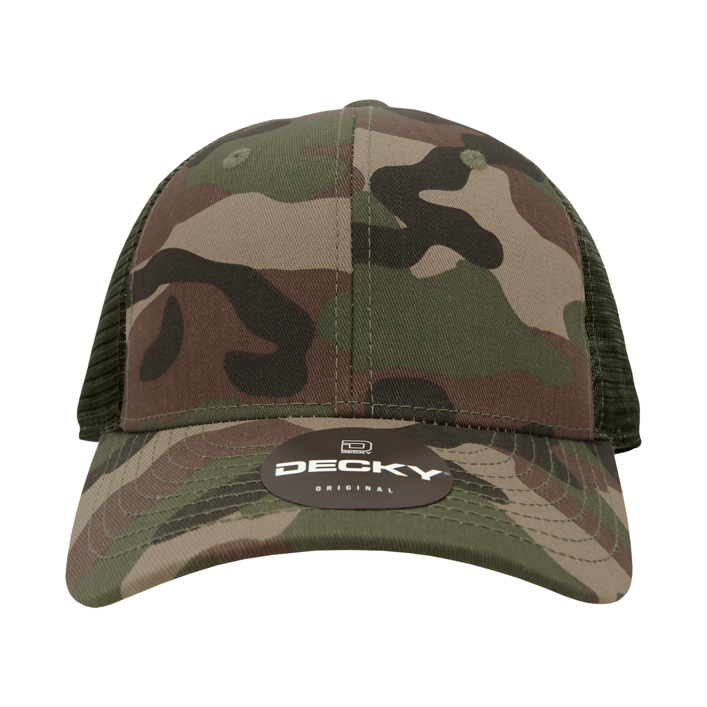 Decky 120 Relaxed Trucker Hats Low Profile 6 Panel Curved Bill Baseball Caps Wholesale