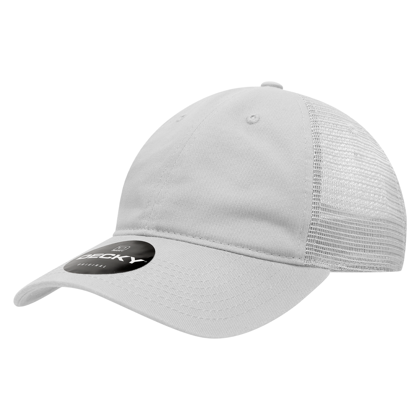 Decky 120 Relaxed Trucker Hats Low Profile 6 Panel Curved Bill Baseball Caps Wholesale