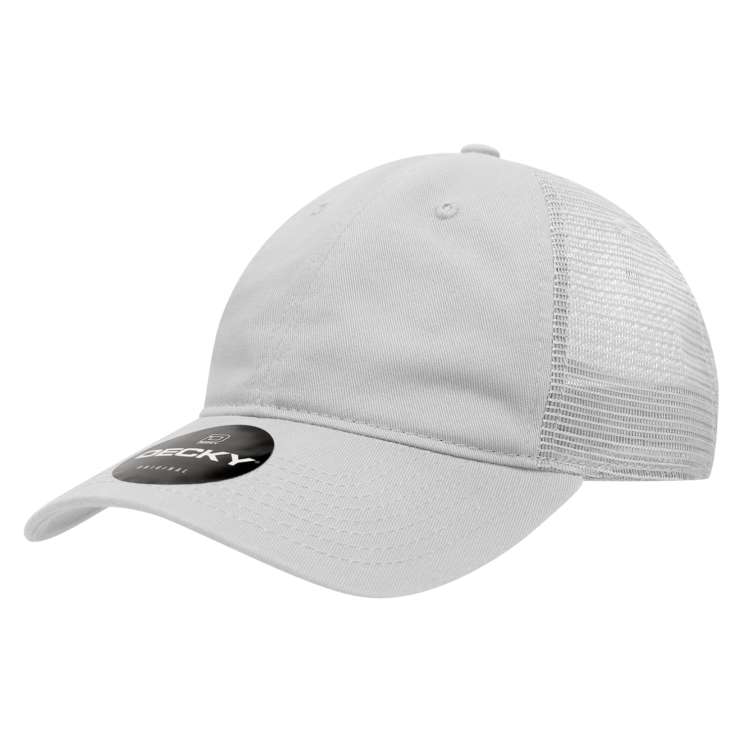 Decky 120 Relaxed Trucker Hats Low Profile 6 Panel Curved Bill Baseball Caps Wholesale