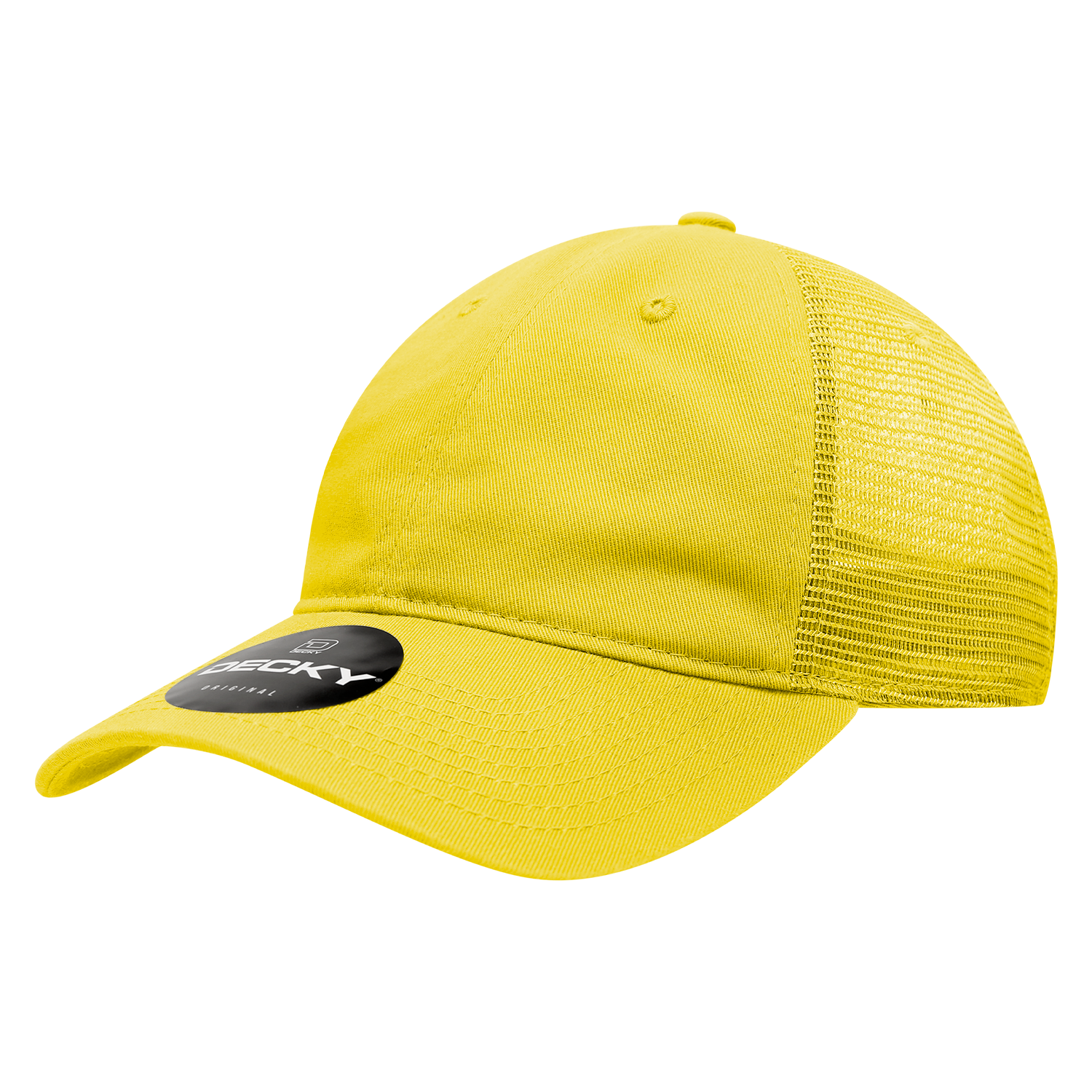 Decky 120 Relaxed Trucker Hats Low Profile 6 Panel Curved Bill Baseball Caps Wholesale