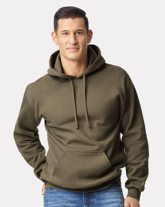 Gildan 19500 Unisex Hammer™ Maxweight Hooded Sweatshirt - Star Hats & Embroidery