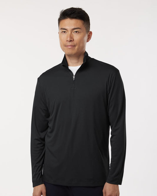 AllPro 41870 Men's Pro-Lock Performance Quarter-Zip Pullover - Star Hats & Embroidery