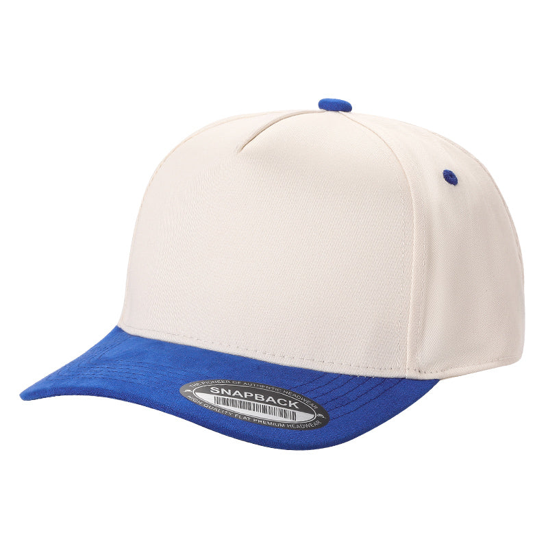 Unbranded Suede Bill 5 Panel Hat