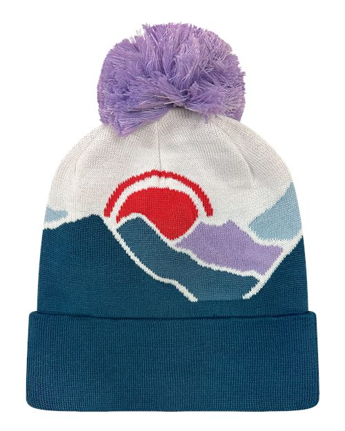 Mountain Sunset/ Purple color variant