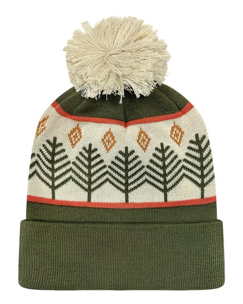 Rustic Trees/ Olive Green color variant