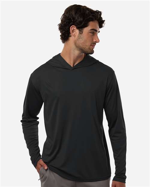 AllPro 48510 Men's Pro-Lock Performance Hooded Long Sleeve T-Shirt