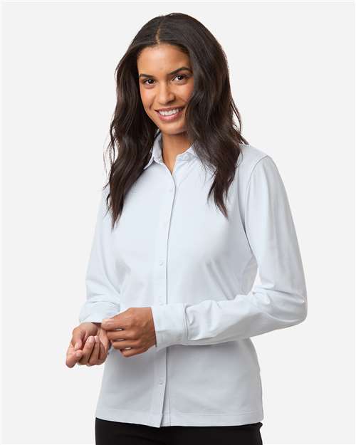 AllPro 41SPLL Women's Pro-Flex Sorona® Button Down Shirt