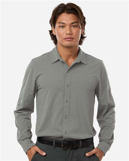 AllPro 41SPLS Men's Pro-Flex Sorona® Button Down Shirt