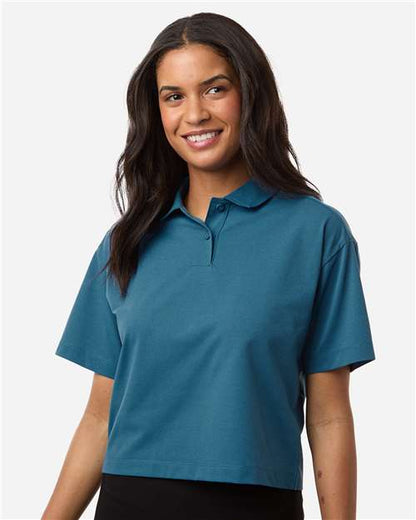 AllPro 41SPML Women's Pro-Flex Sorona® Mid-Length Polo