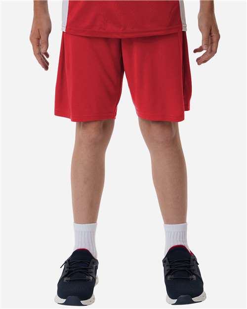 AllPro 48SH0Y Youth Pro-Lock Performance 7" Shorts with Pockets