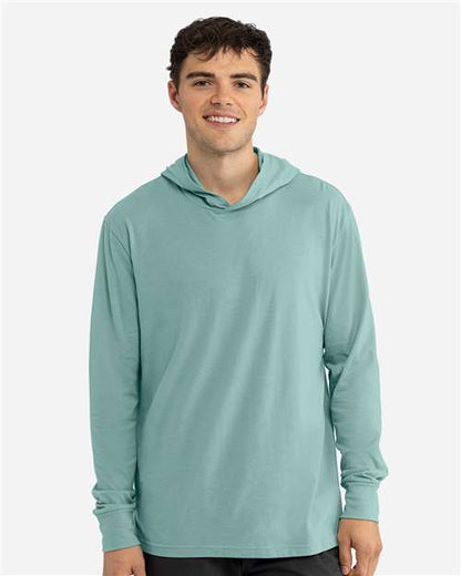 Next Level 6221 Unisex CVC Hoodie Long Sleeve Tee