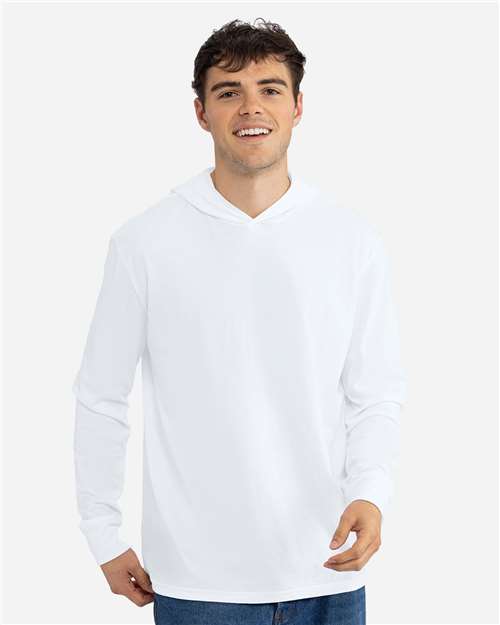 Next Level 6221 Unisex CVC Hoodie Long Sleeve Tee