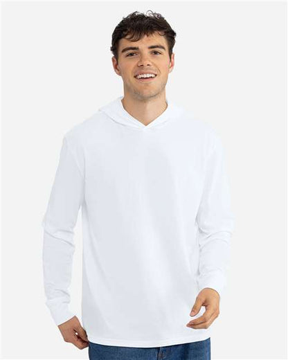 Next Level 6221 Unisex CVC Hoodie Long Sleeve Tee