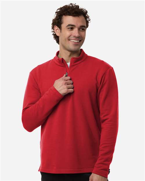 AllPro STF870 Men's Pro-Flex Fleece Quarter-Zip Pullover