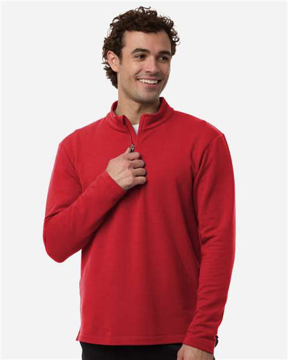 AllPro STF870 Men's Pro-Flex Fleece Quarter-Zip Pullover