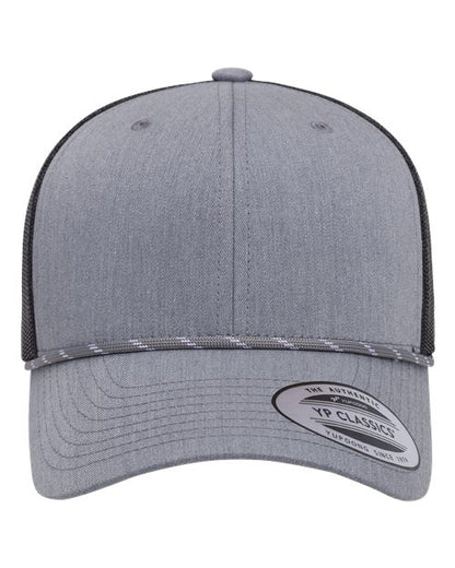 YP Classics 6606BD Retro Trucker Rope Cap