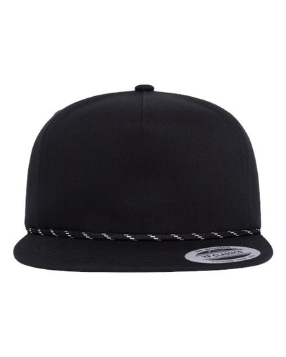 YP Classics 6502BD Lightly Structured Five-Panel Rope Cap
