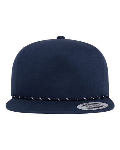 YP Classics 6502BD Lightly Structured Five-Panel Rope Cap