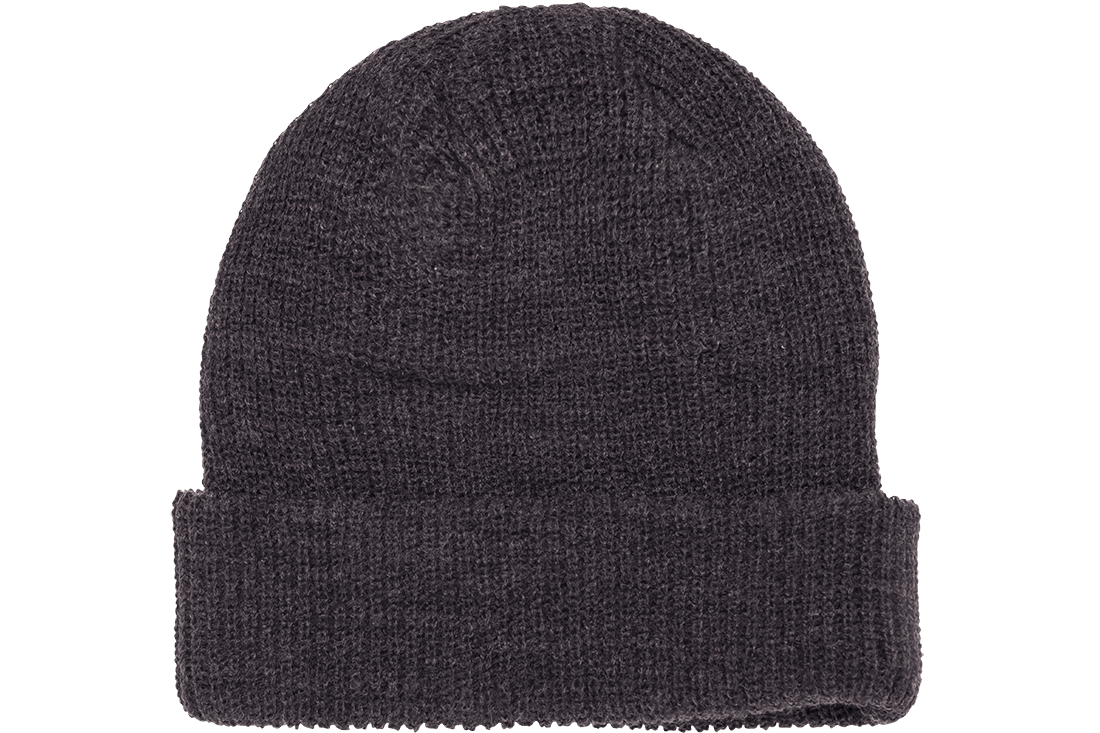 YP Classics 1545K Ribbed Cuffed Knit Beanie Knit Cap - Yupoong 1545K