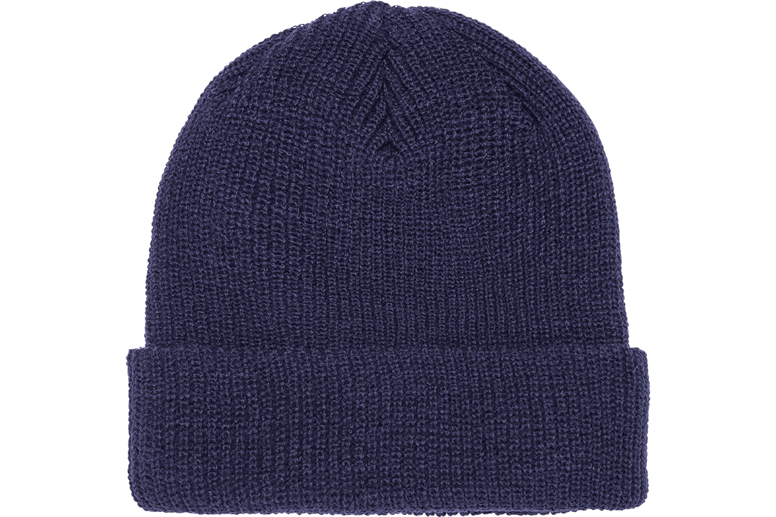 YP Classics 1545K Ribbed Cuffed Knit Beanie Knit Cap - Yupoong 1545K