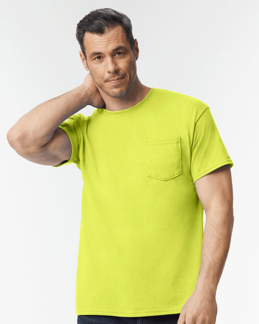 Gildan 8300 Unisex DryBlend® Pocket T-Shirt - Star Hats & Embroidery