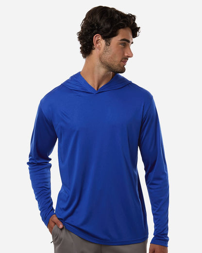 AllPro 48510 Men's Pro-Lock Performance Hooded Long Sleeve T-Shirt