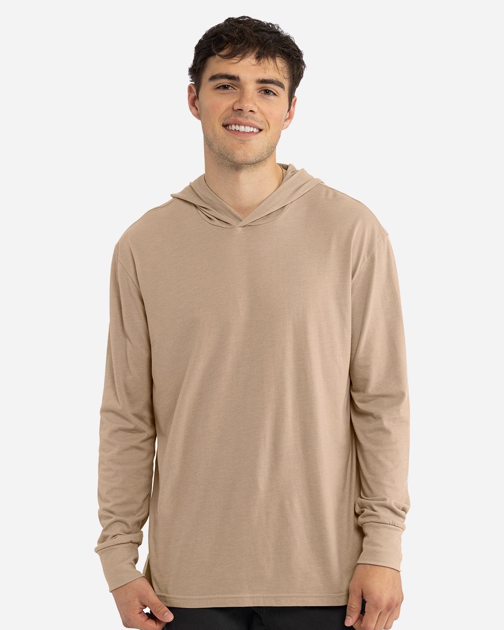 Next Level 6221 Unisex CVC Hoodie Long Sleeve Tee