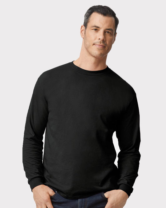 Gildan 8400 Unisex DryBlend® 50/50 Long Sleeve T-Shirt - Star Hats & Embroidery