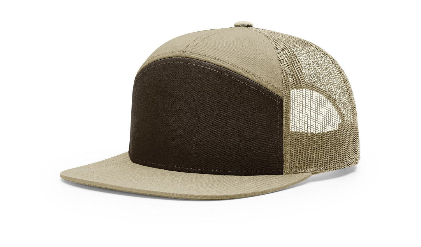 Richardson 168 7-Panel Trucker Hat Snapback