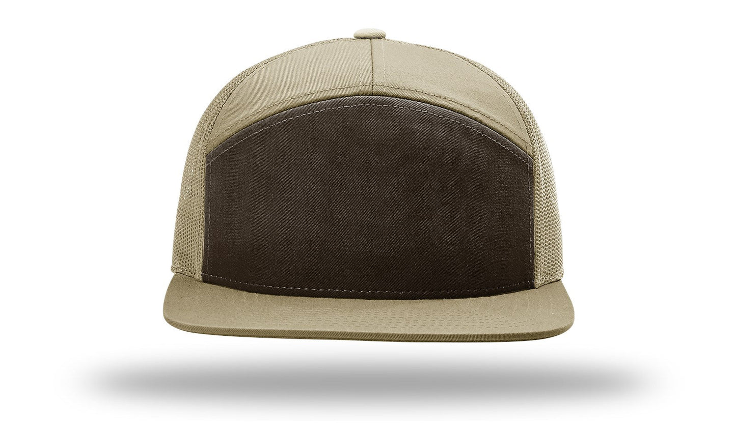 Richardson 168 7-Panel Trucker Hat Snapback