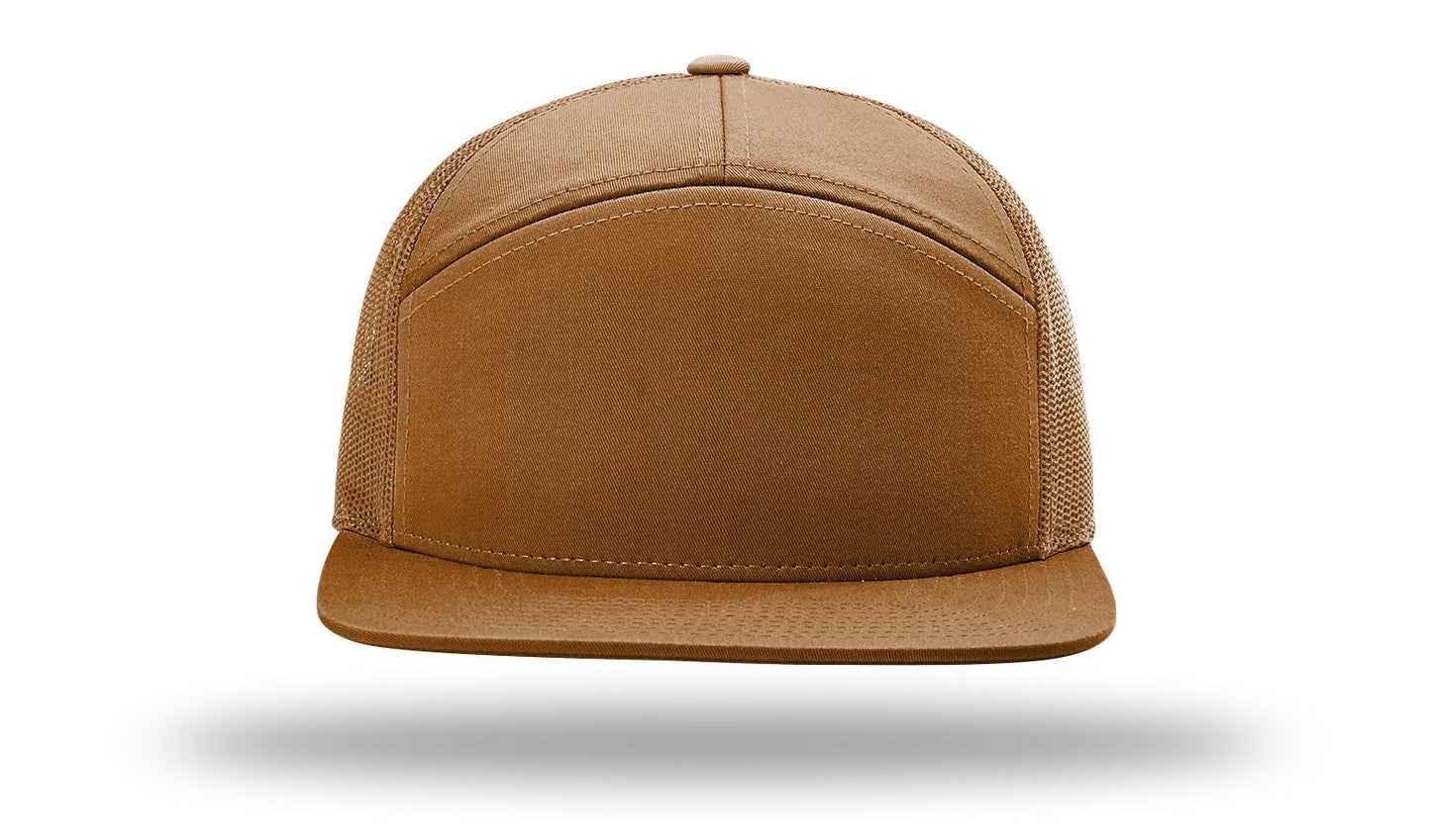 Richardson 168 7-Panel Trucker Hat Snapback