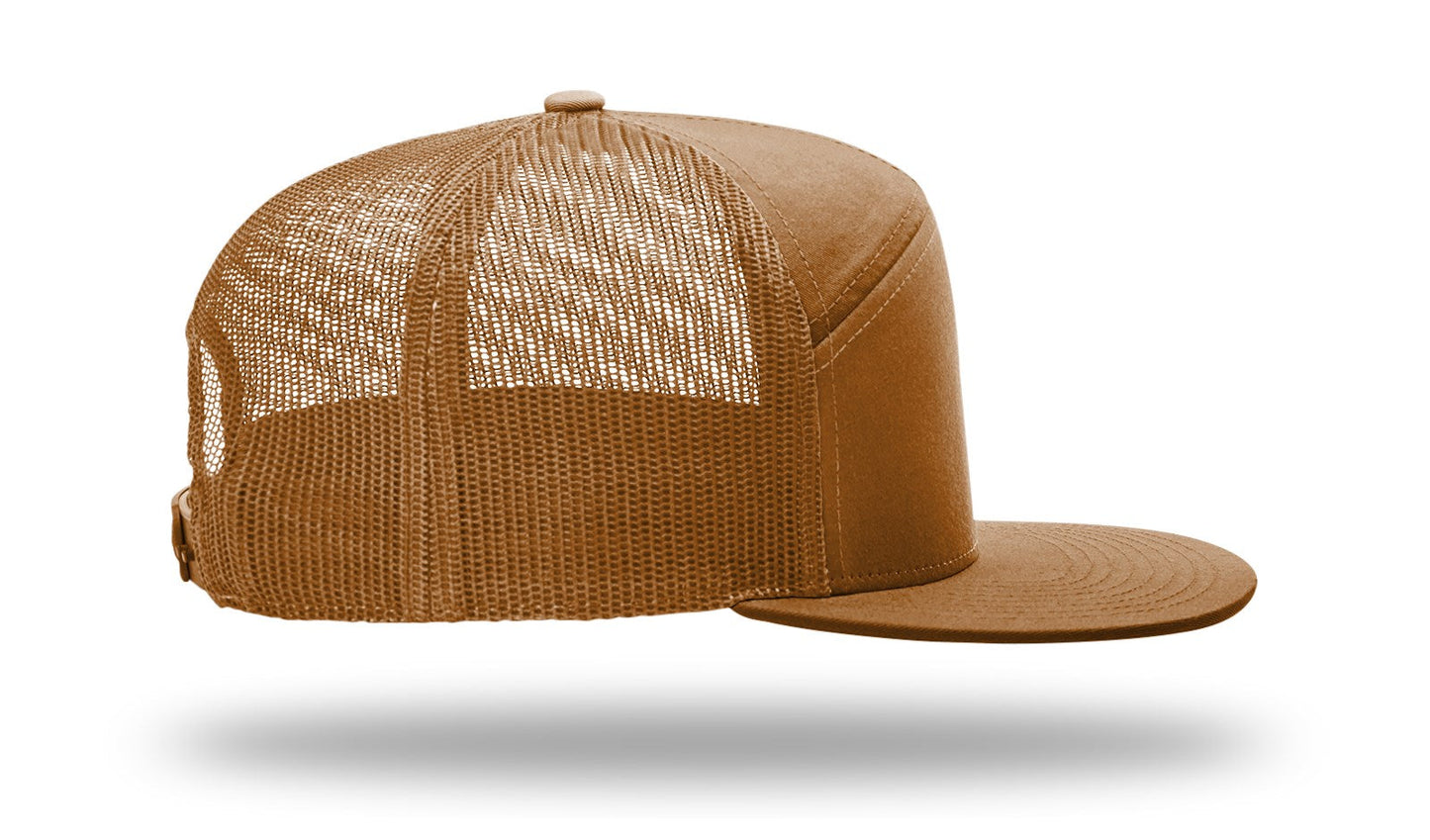 Richardson 168 7-Panel Trucker Hat Snapback