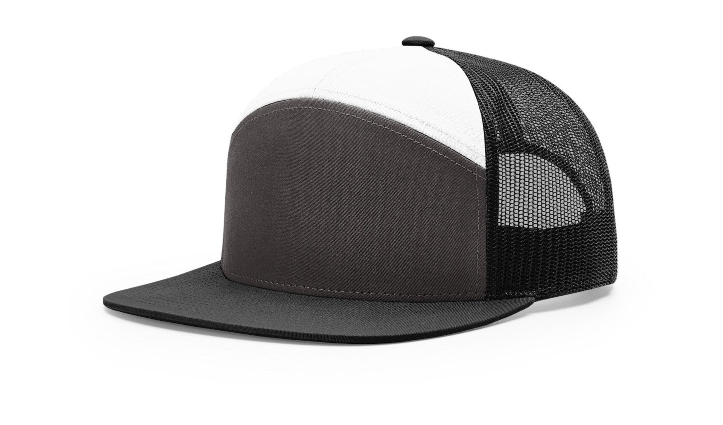 Richardson 168 7-Panel Trucker Hat Snapback