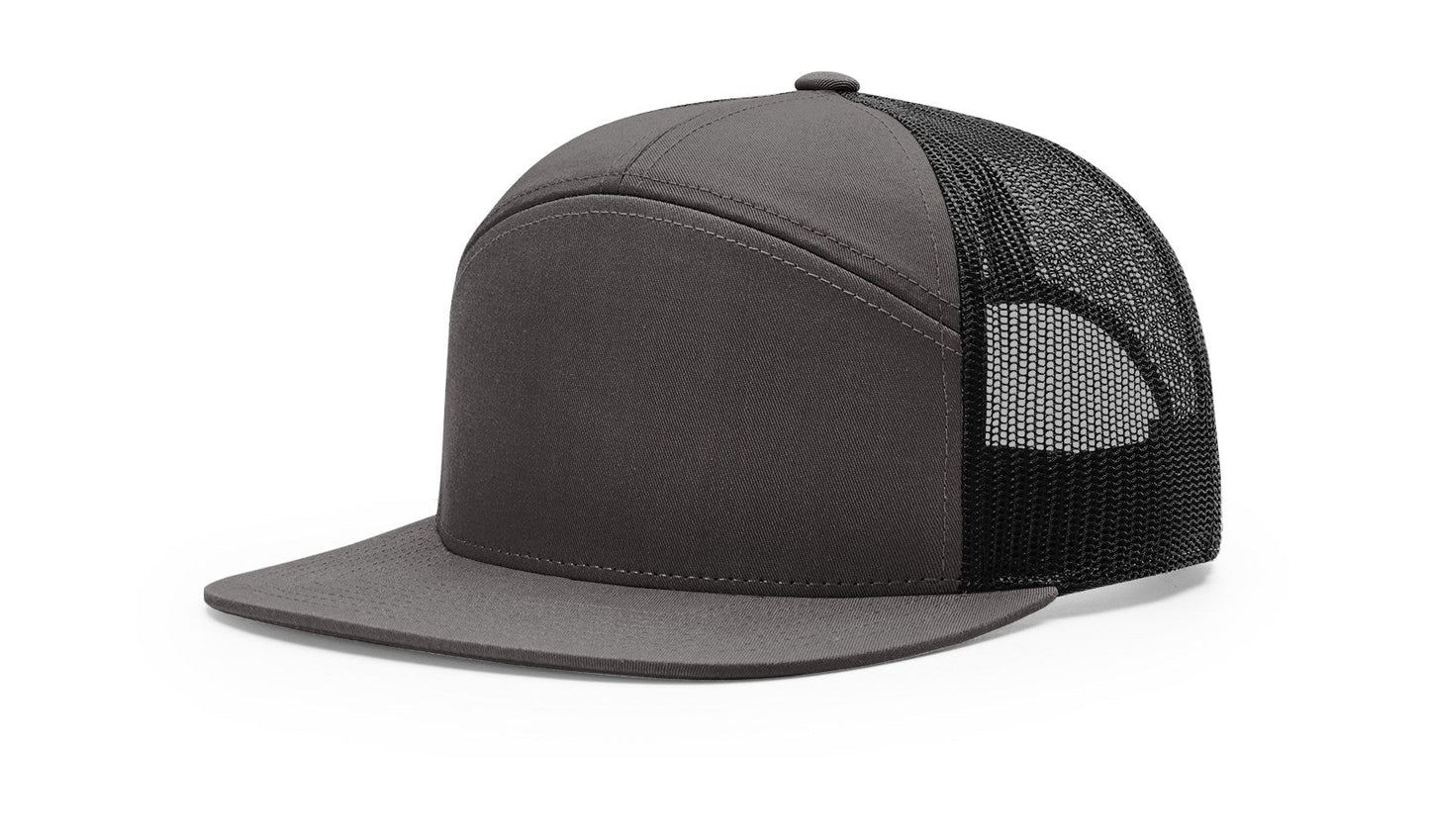 Richardson 168 7-Panel Trucker Hat Snapback