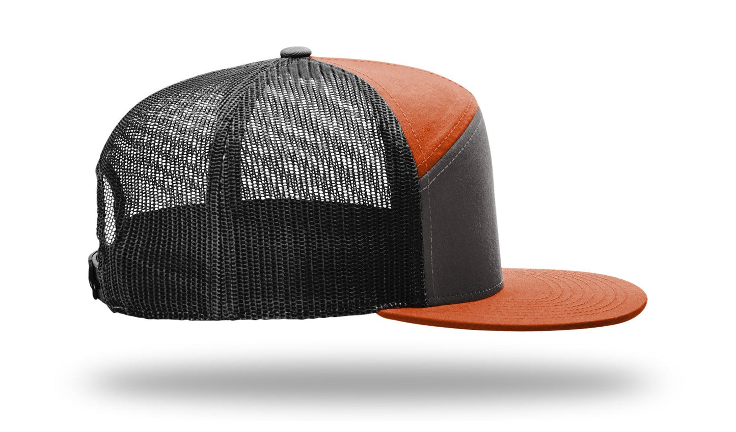 Richardson 168 7-Panel Trucker Hat Snapback