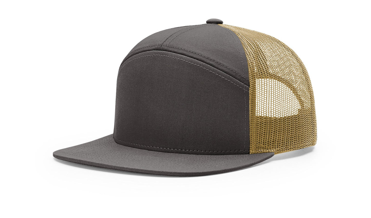 Richardson 168 7-Panel Trucker Hat Snapback