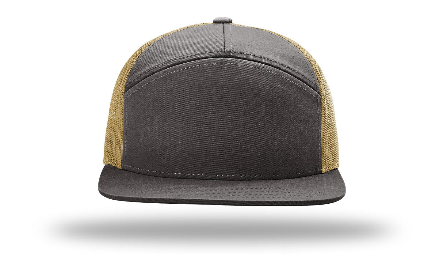 Richardson 168 7-Panel Trucker Hat Snapback