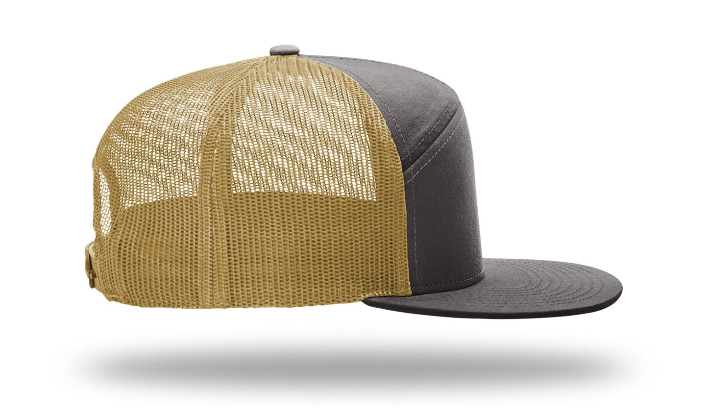 Richardson 168 7-Panel Trucker Hat Snapback