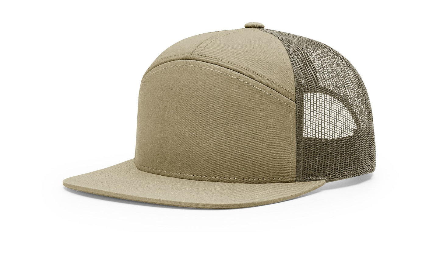Richardson 168 7-Panel Trucker Hat Snapback