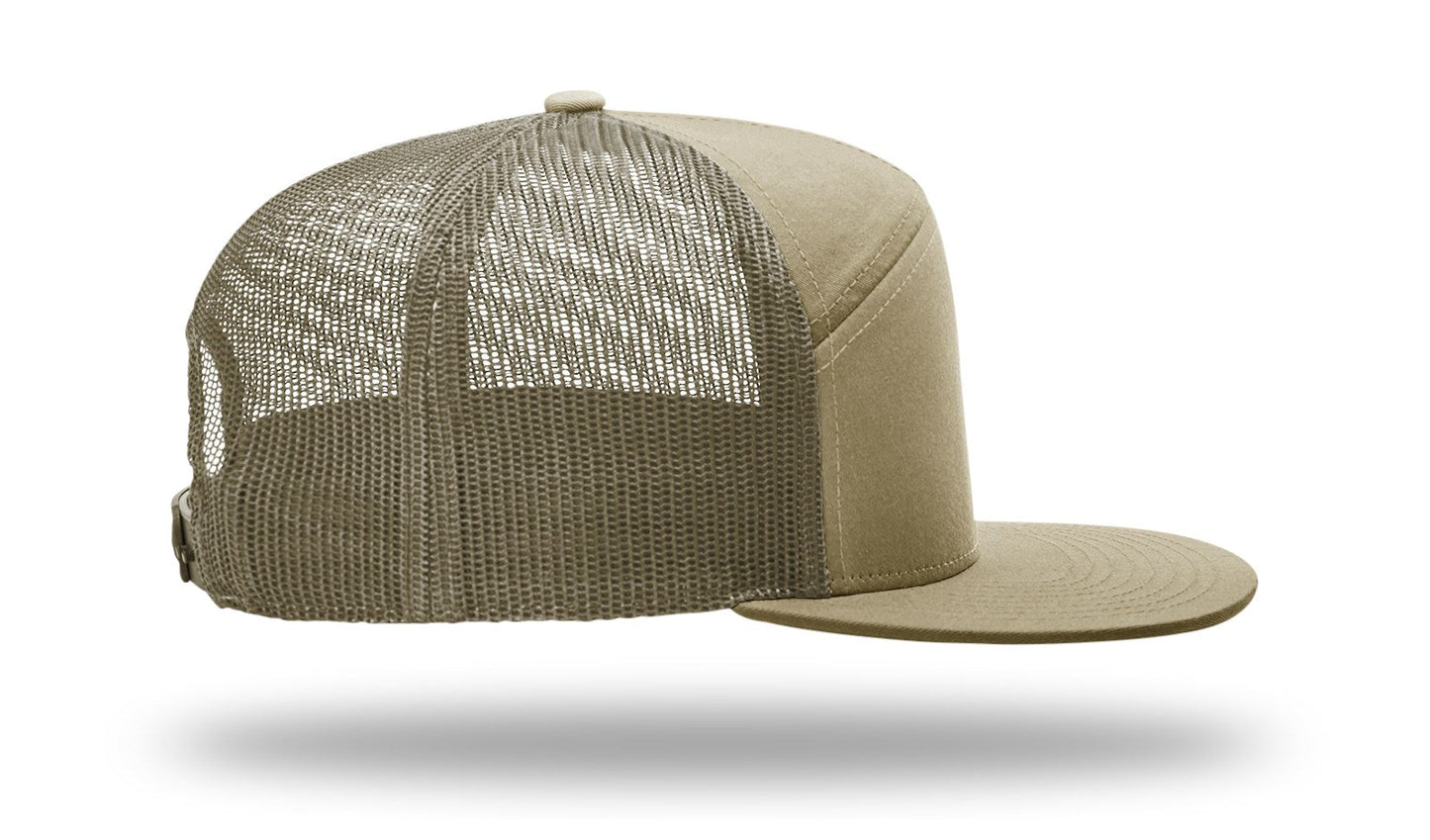 Richardson 168 7-Panel Trucker Hat Snapback