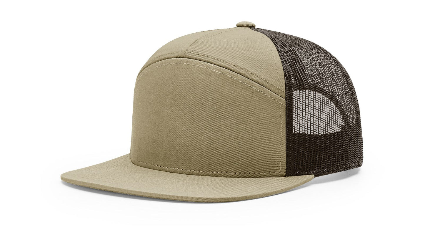 Richardson 168 7-Panel Trucker Hat Snapback