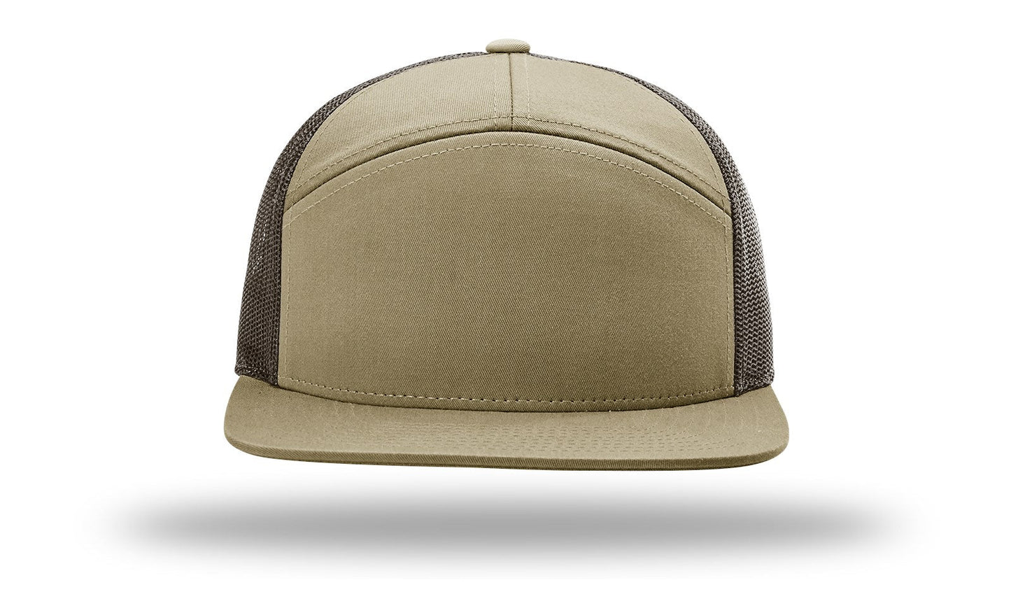 Richardson 168 7-Panel Trucker Hat Snapback