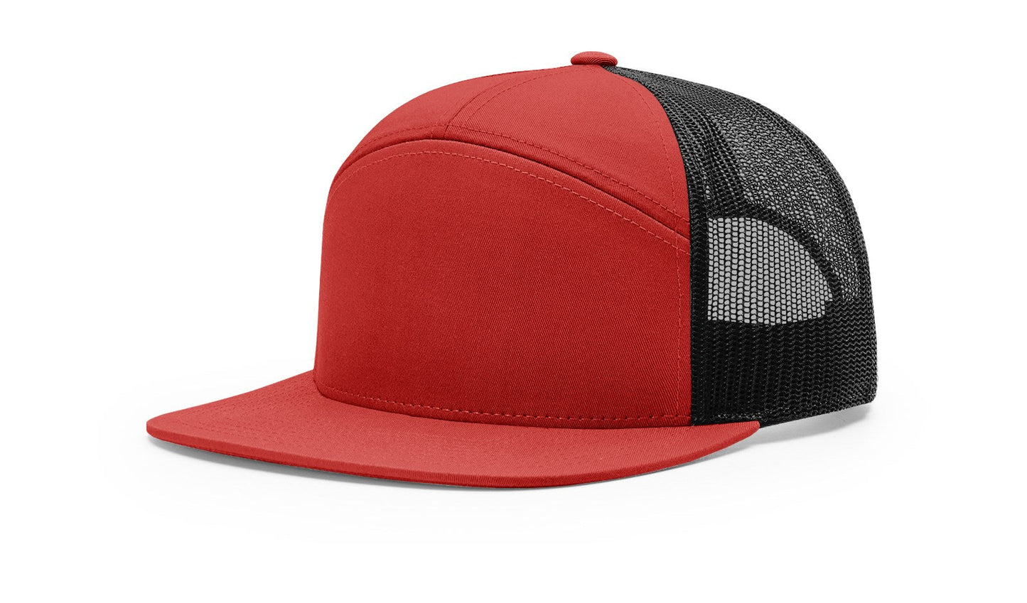 Richardson 168 7-Panel Trucker Hat Snapback