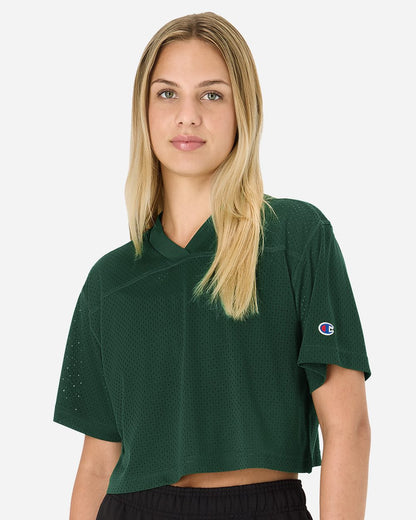 Champion SML260 Women's V-Neck Mid-Length Practice Mesh Jersey