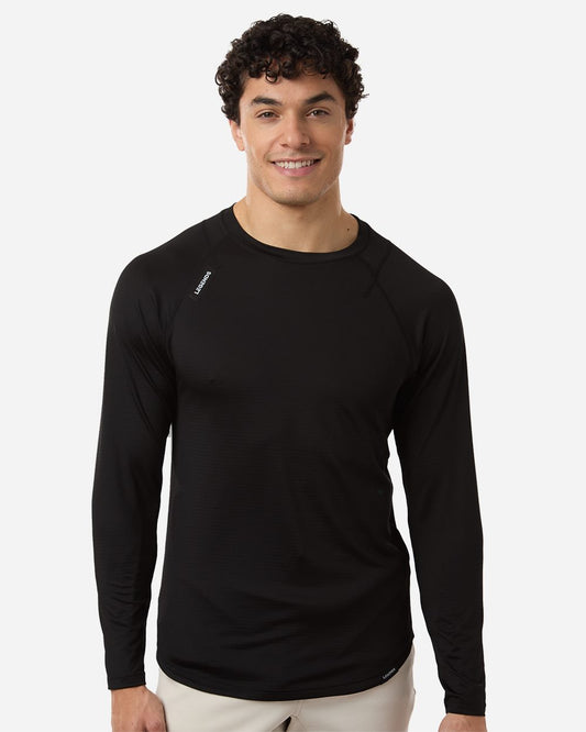 Legends LSM00T018 Men's Enzo Long Sleeve T-Shirt - Star Hats & Embroidery