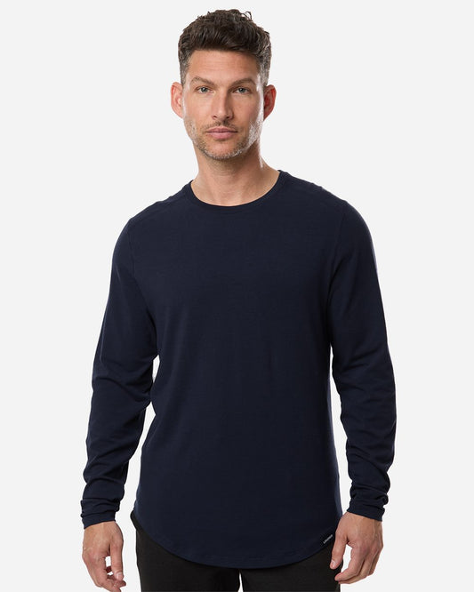 Legends LSM00T020 Men's Aviation Long Sleeve T-Shirt - Star Hats & Embroidery