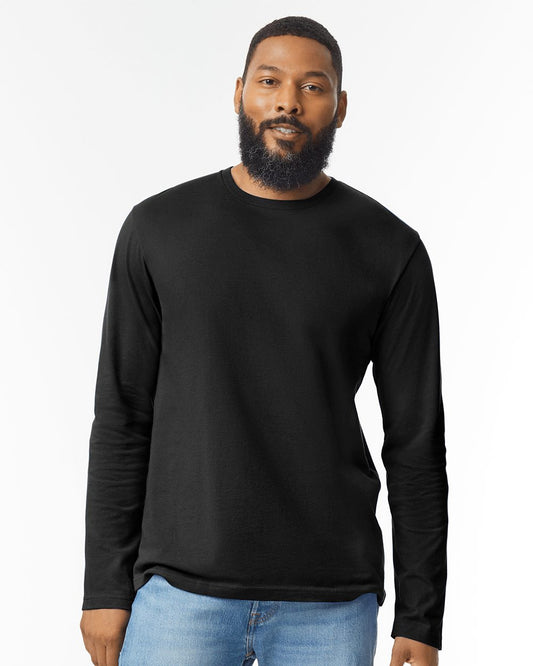 Gildan 64400 Unisex Softstyle® Long Sleeve T-Shirt - Star Hats & Embroidery