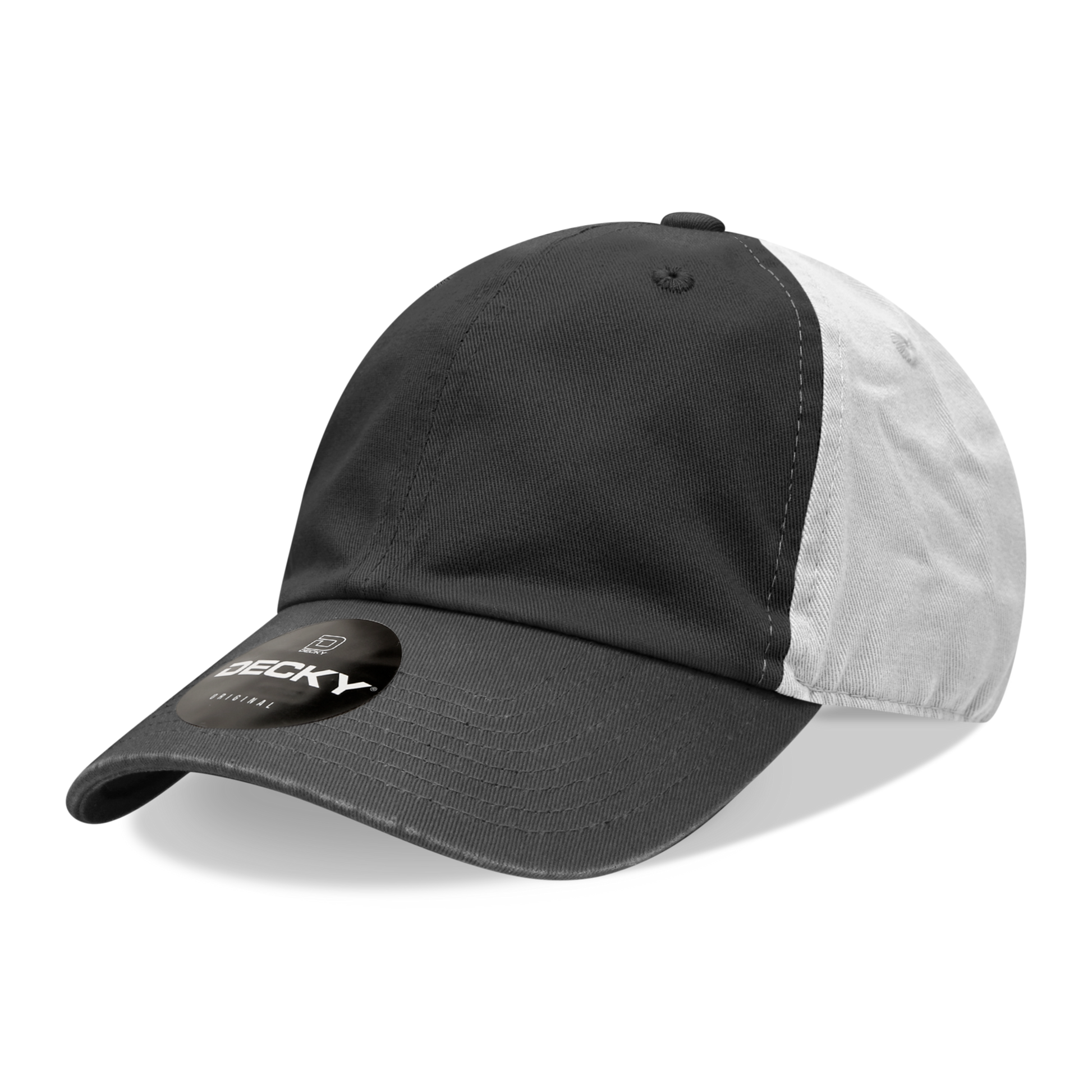 Decky 205 Low Profile Dad Hats 6 Panel Caps Cotton Polo Blank