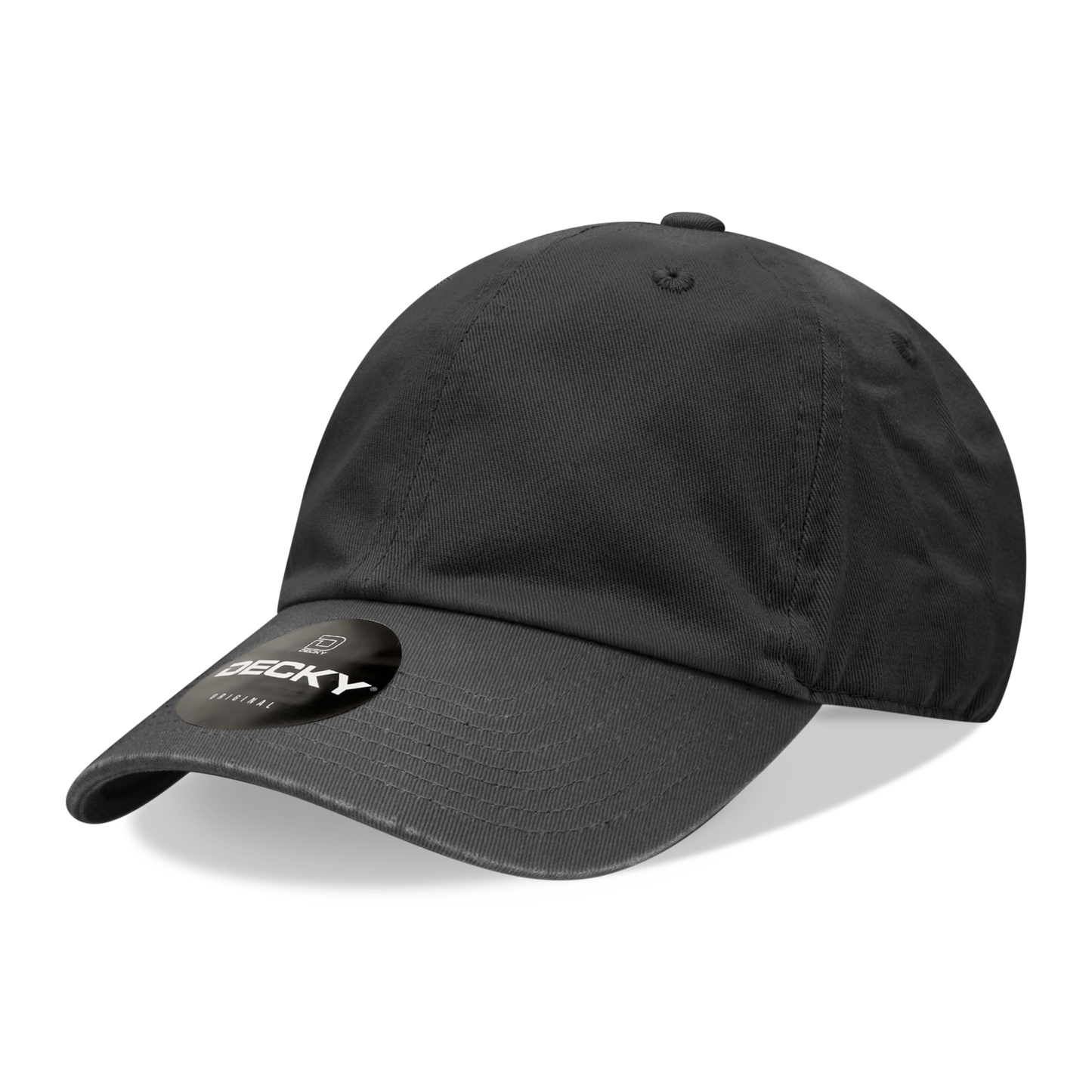 Decky 205 Low Profile Dad Hats 6 Panel Caps Cotton Polo Blank Wholesale